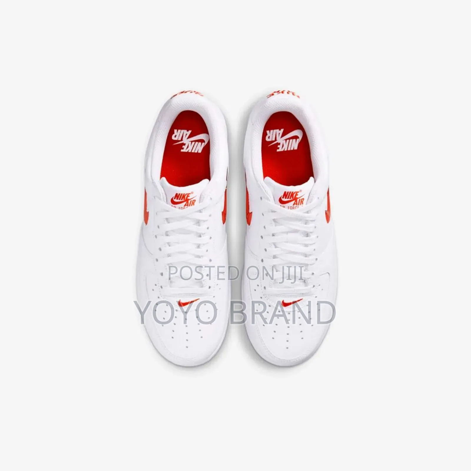 New Nike Air Force 1 White Red