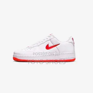 New Nike Air Force 1 White Red