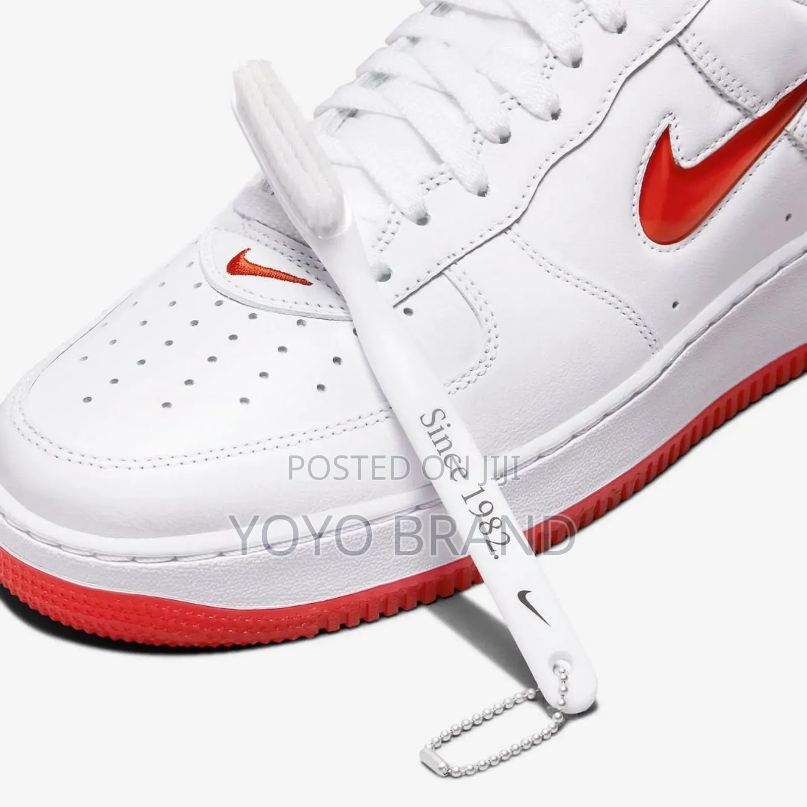 New Nike Air Force 1 White Red