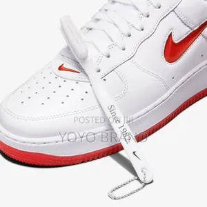 New Nike Air Force 1 White Red
