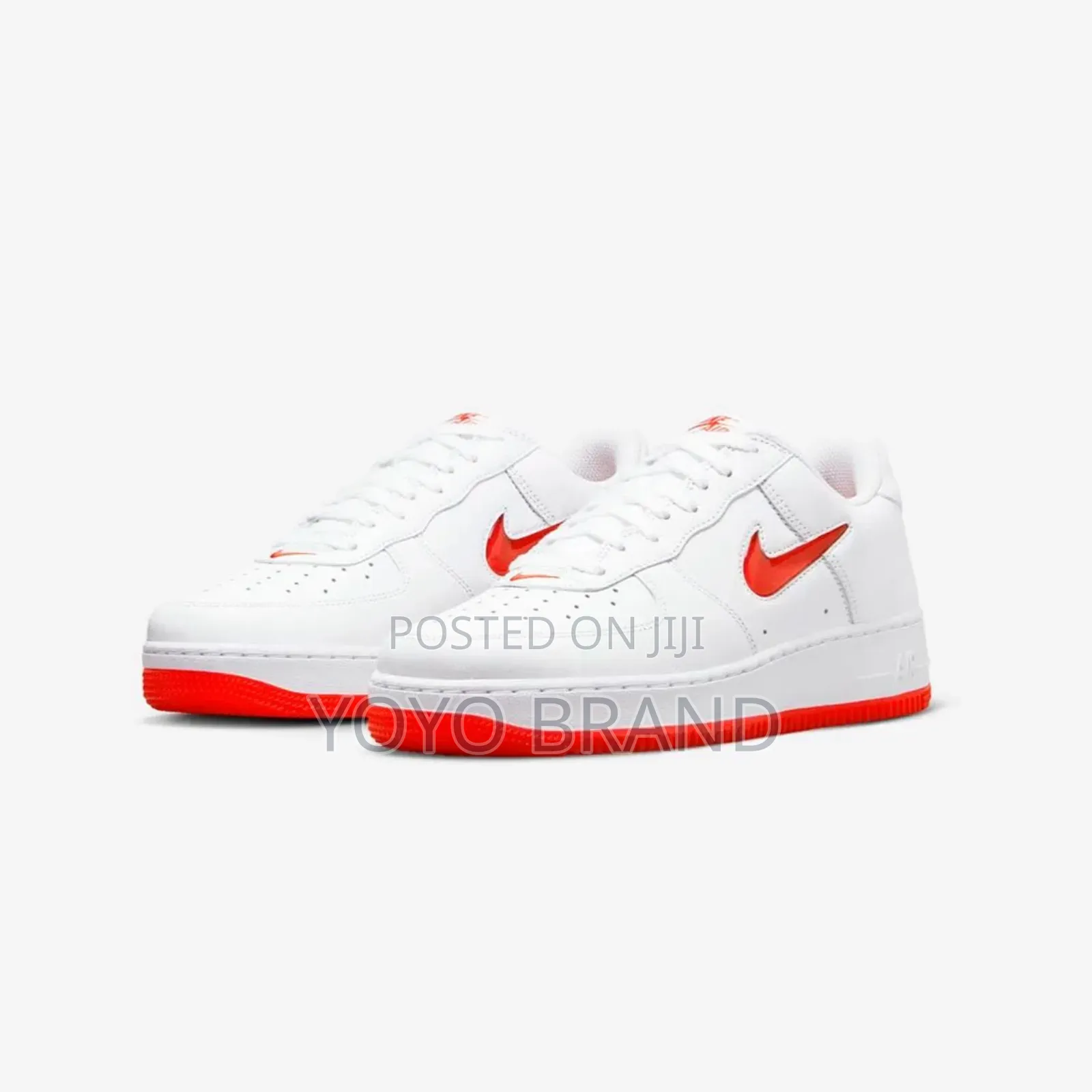 New Nike Air Force 1 White Red