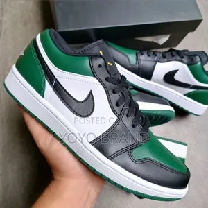 Photo - Air Jordan 1 Low Green Fashion Shoes