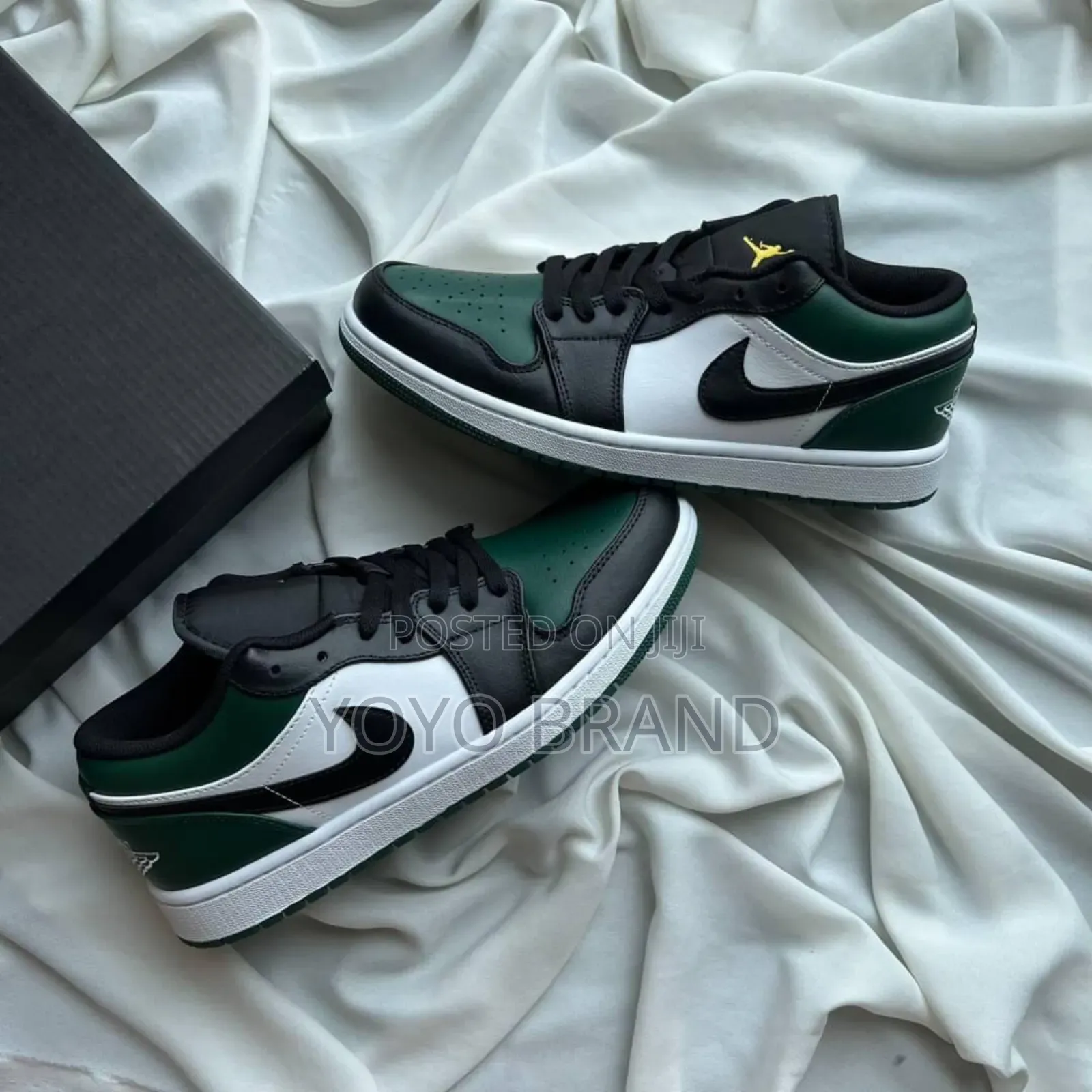 Air Jordan 1 Low Green Fashion Shoes
