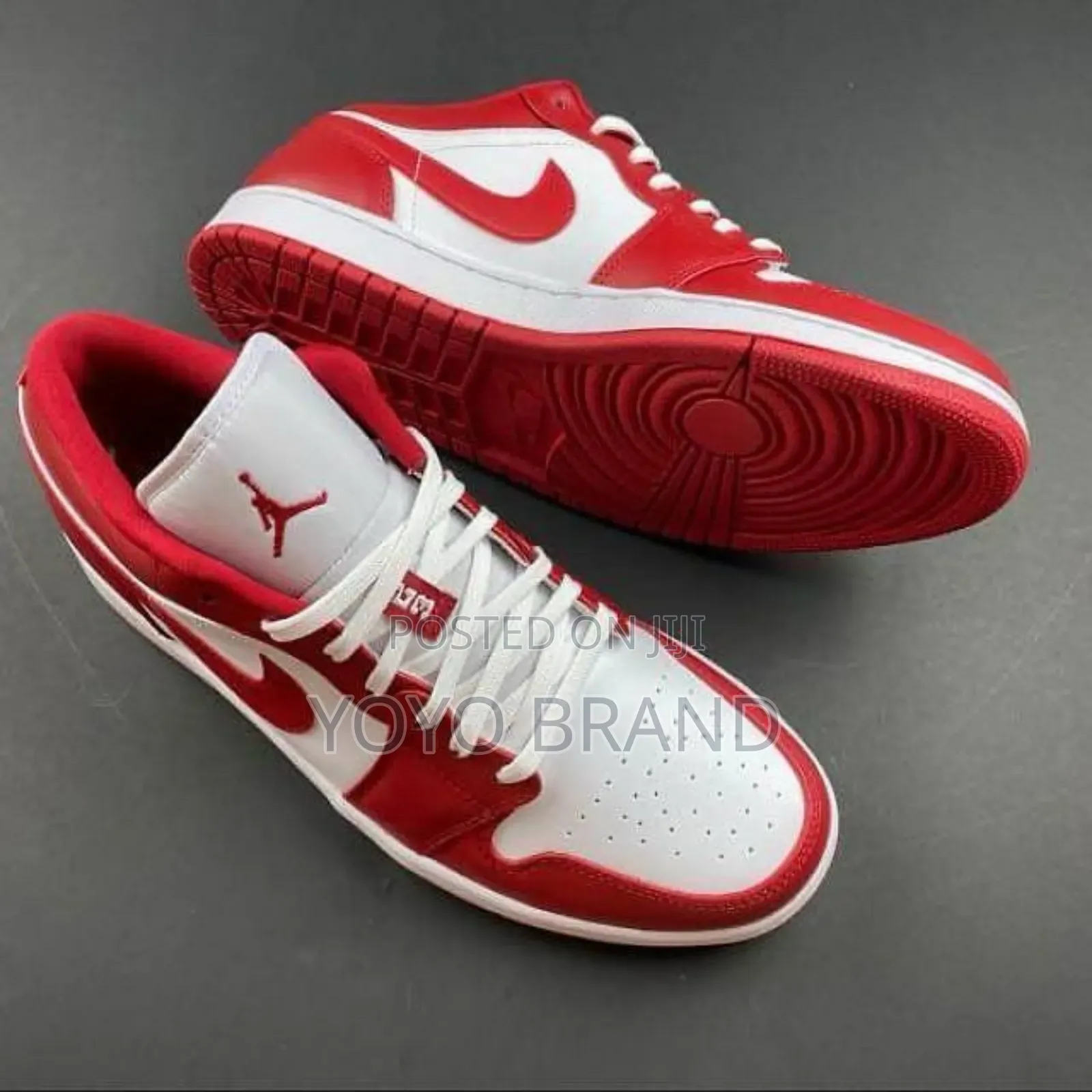 Air Jordan Low White Red