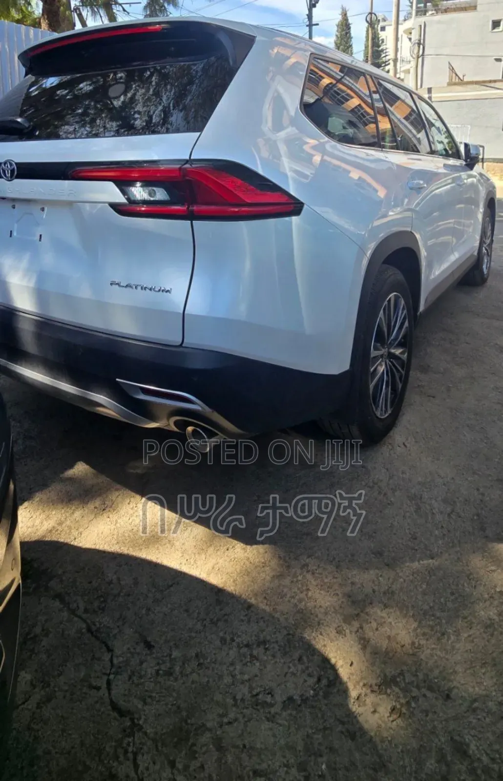 New Toyota Grand Highlander Hybrid 2026 White