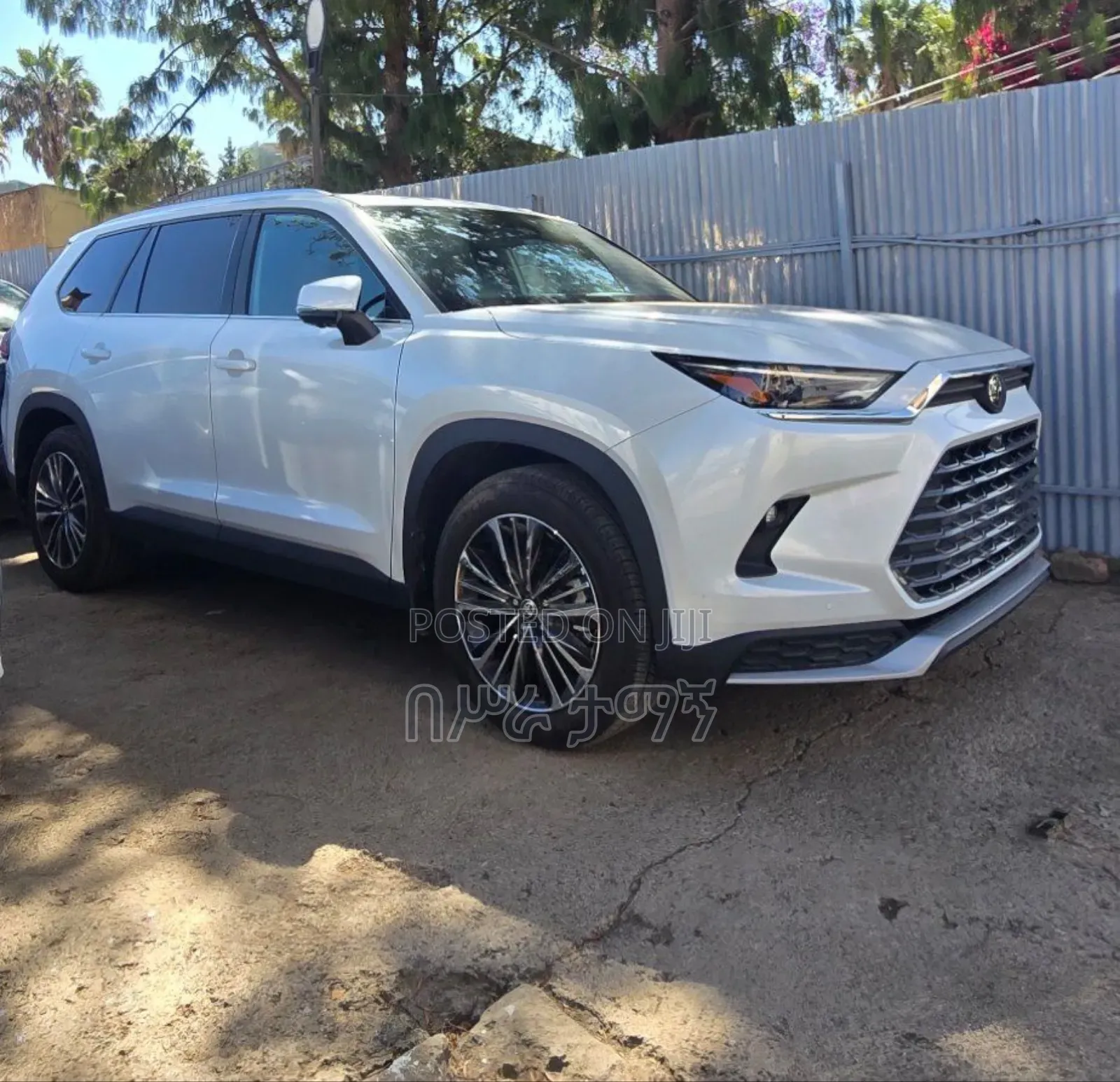 New Toyota Grand Highlander Hybrid 2026 White