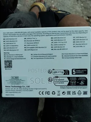 Netac 256 Gb v-Nand SSD