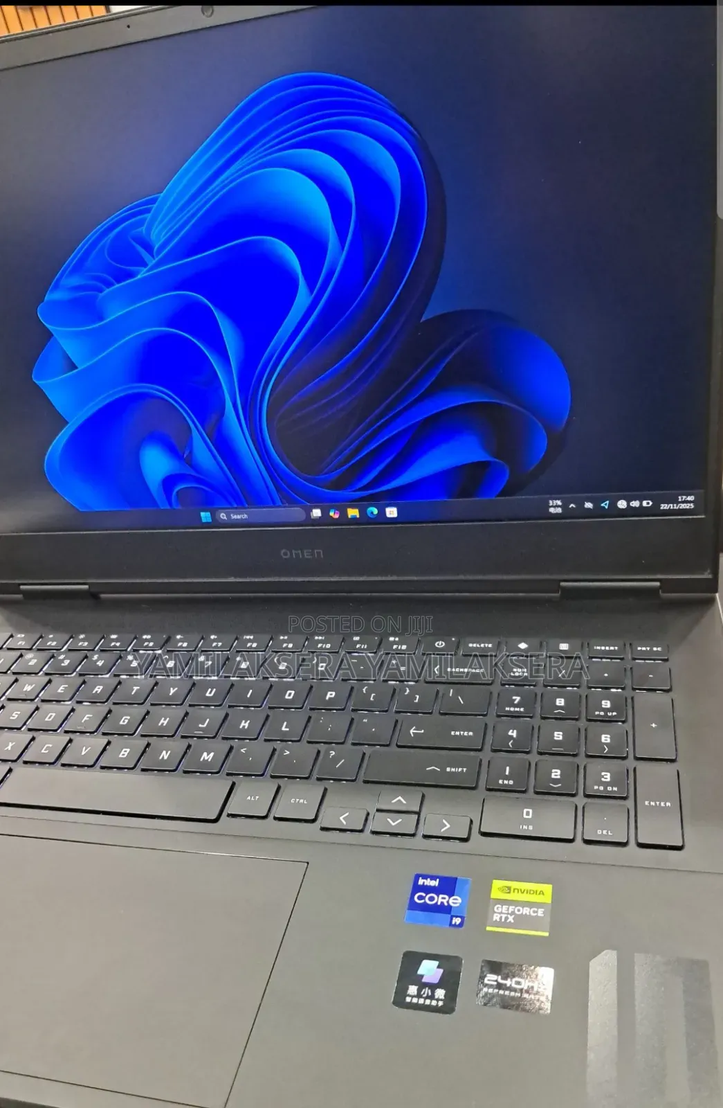 New Laptop HP Omen 16 16GB Intel Core I9 SSD 1T