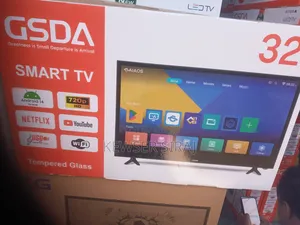 Gasda 32inch Tv Smart Video Double Glass