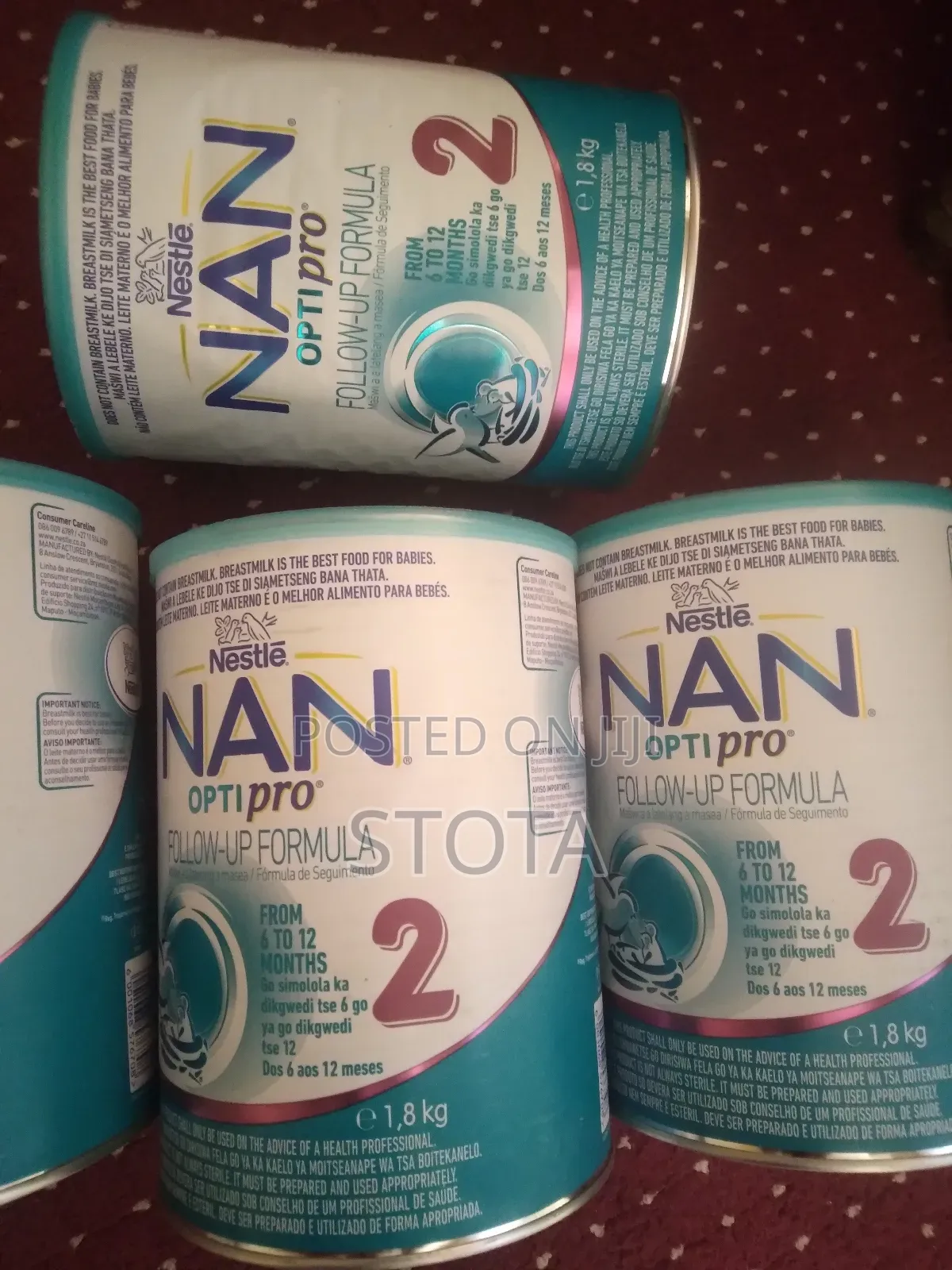 Nan Opti Pro Formula No.2 1.8kg Kids Milk