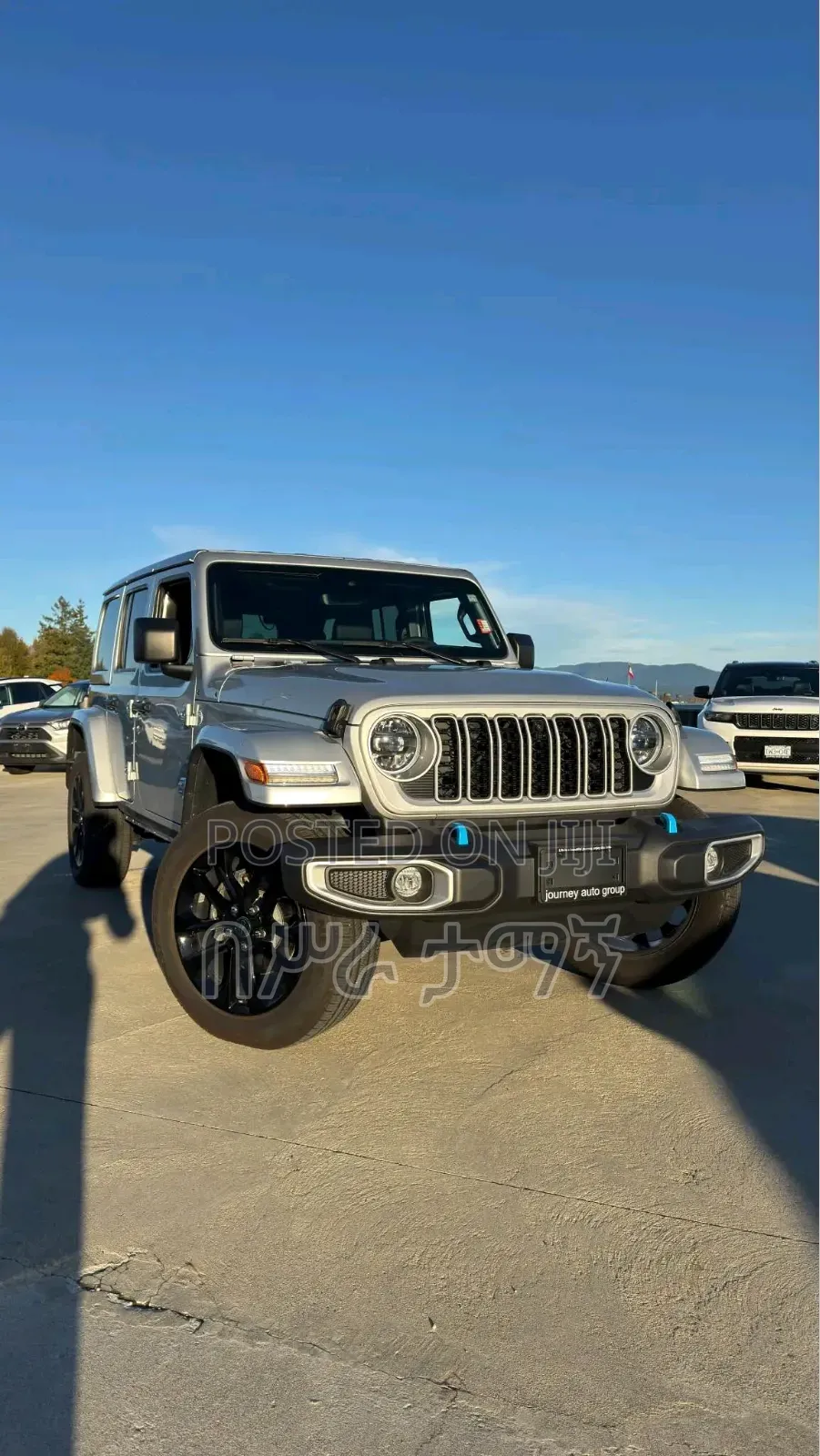New Jeep Wrangler 4xe 2024 Silver