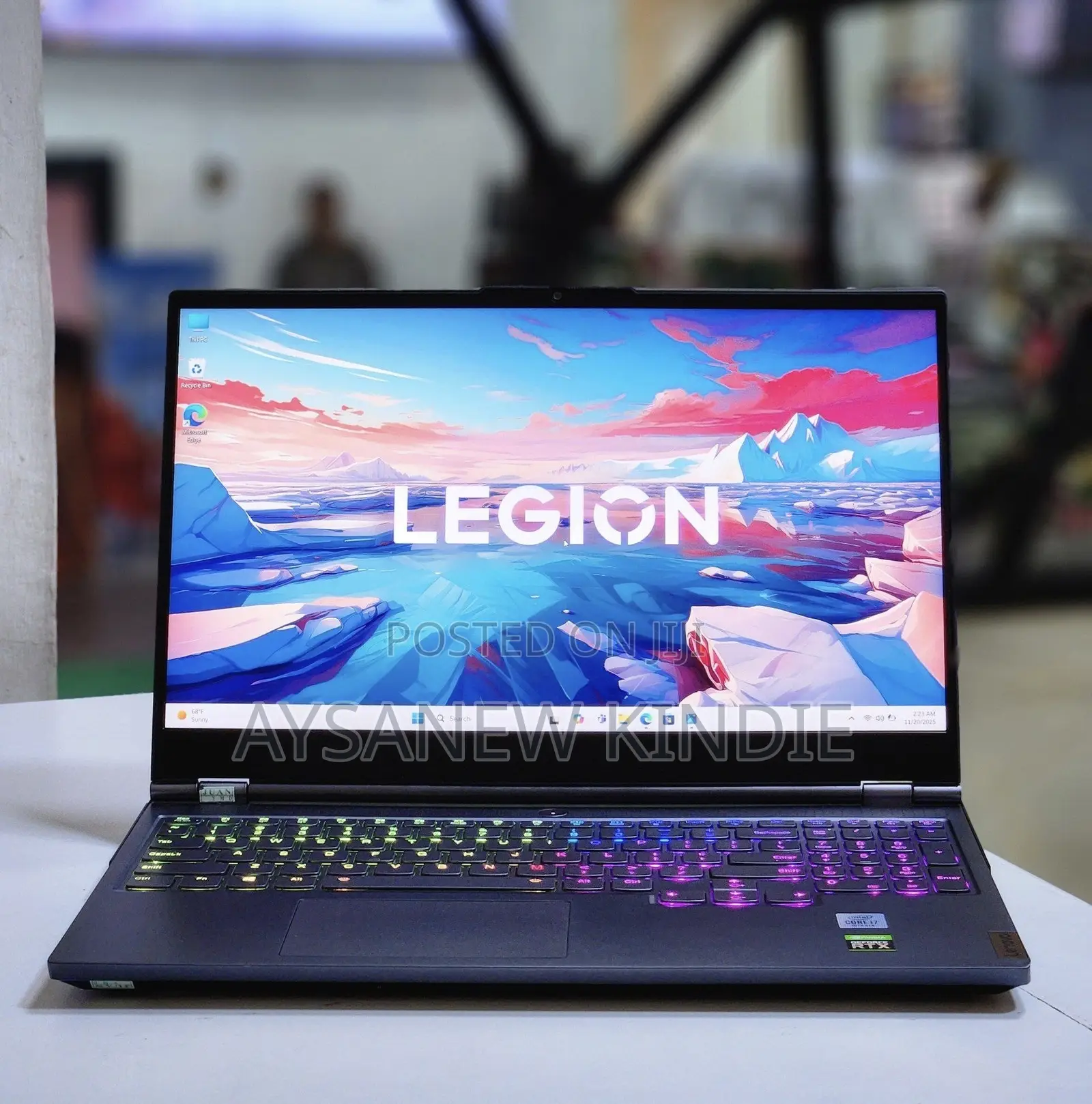 New Laptop Lenovo Legion 5 16GB Intel Core I7 SSD 1T