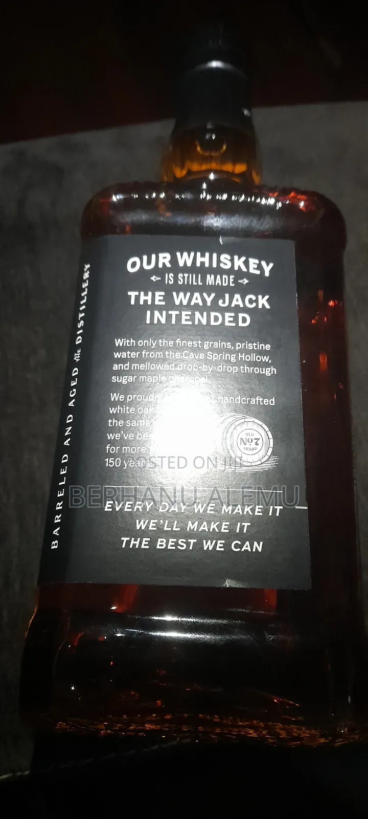 Whiskey Jack Daniel