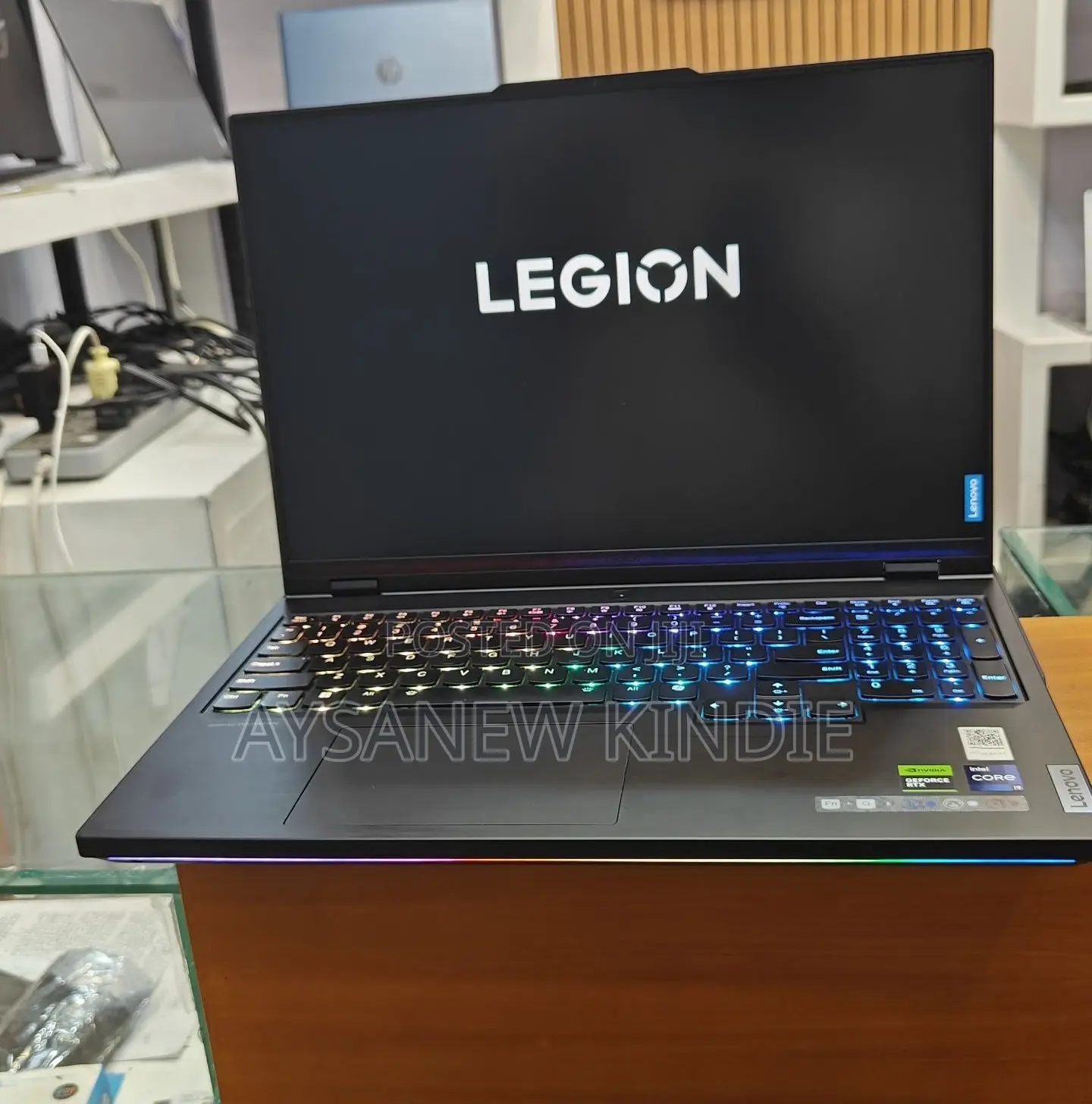 New Laptop Lenovo Legion 7 64GB Intel Core I9 SSD 4T