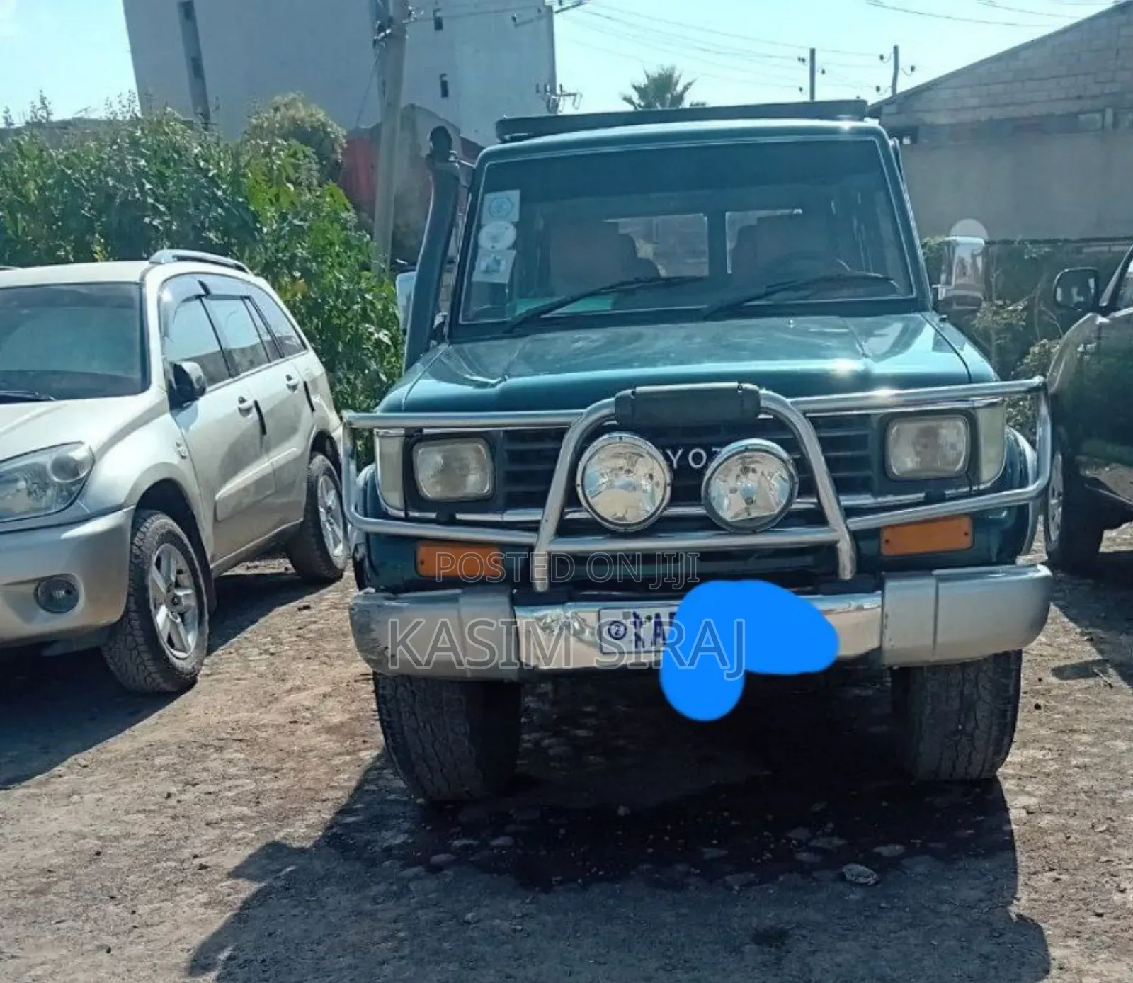 Toyota Land Cruiser 90 2000 Blue