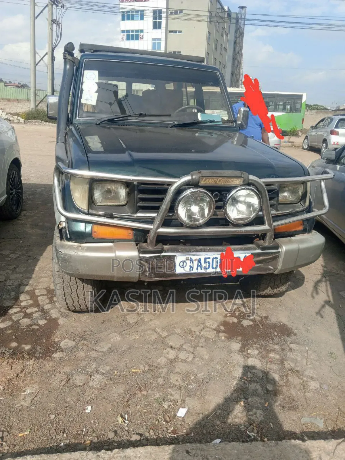Toyota Land Cruiser 90 2000 Blue