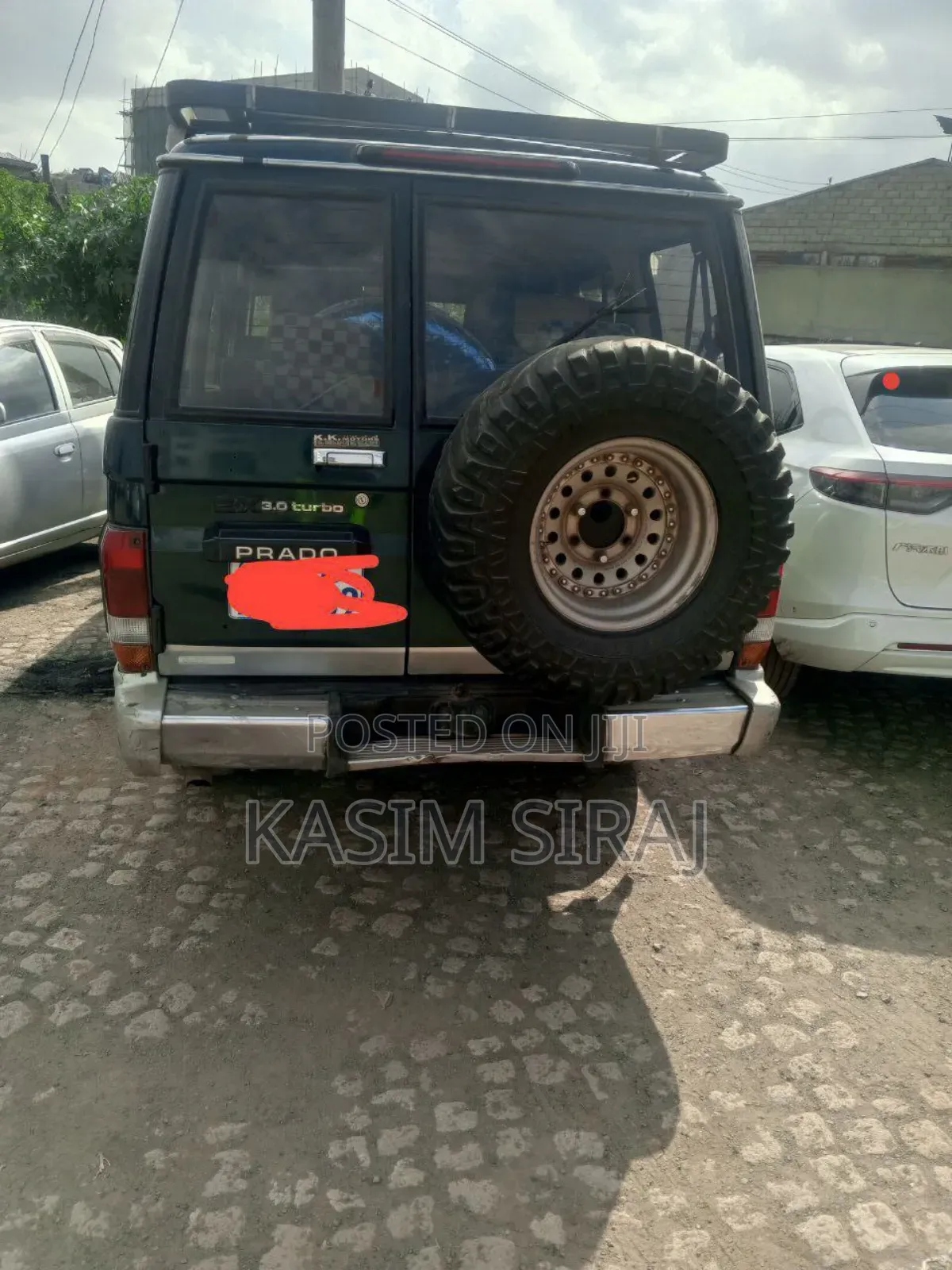 Toyota Land Cruiser 90 2000 Blue