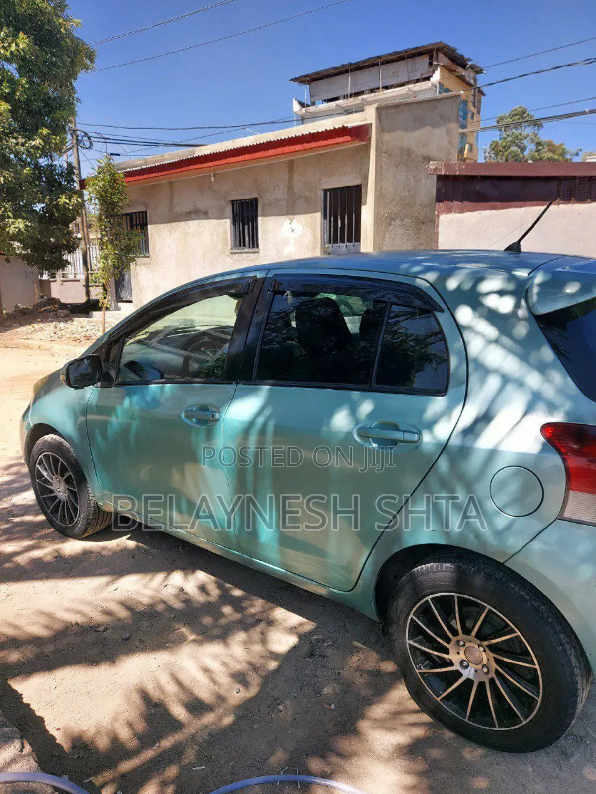 Toyota Vitz 2008 Gray