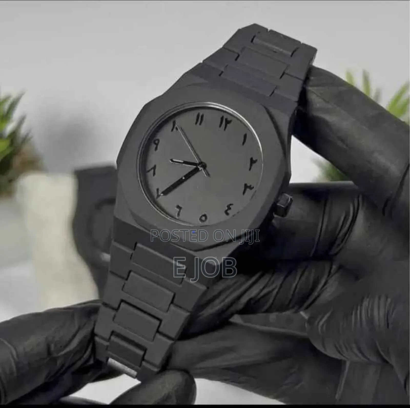 Black Wrist Watch