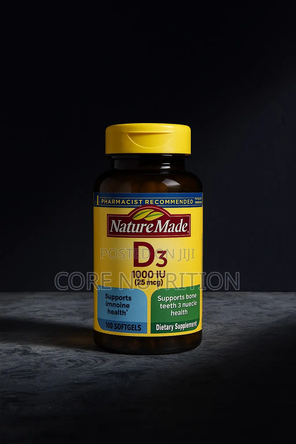 Vitamin D3 , 1000 Iu , 100 Tablets
