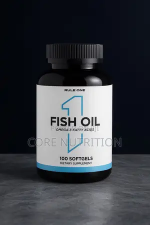 Photo - Fatty Acids Omega 3 Fish Oil, 100 Softgels