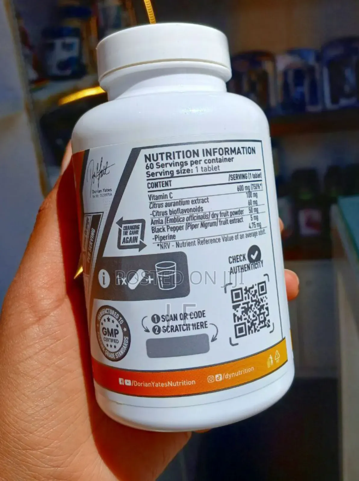 Dy Nutrition Vitamin C