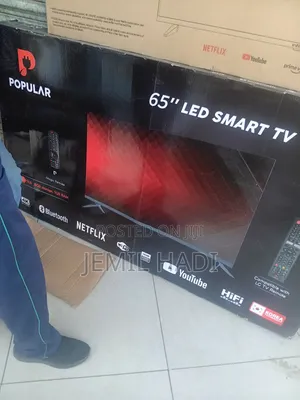 Photo - Popular 65 Inch Led Smart Tv Andraid Doubele Gelass