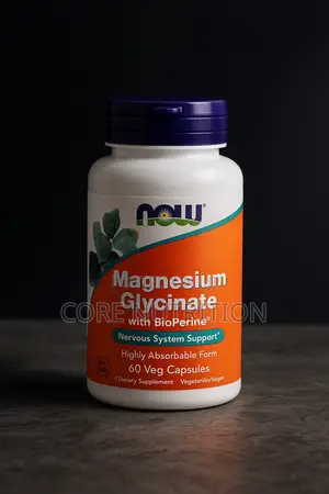Photo - Magnesium Glycinate With Bioperine, 60 Veg Capsules