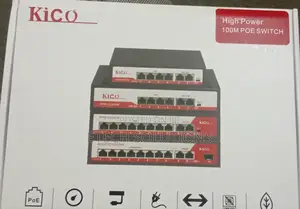 Photo - Kico 8 Port Poe Swith 2 Up Link