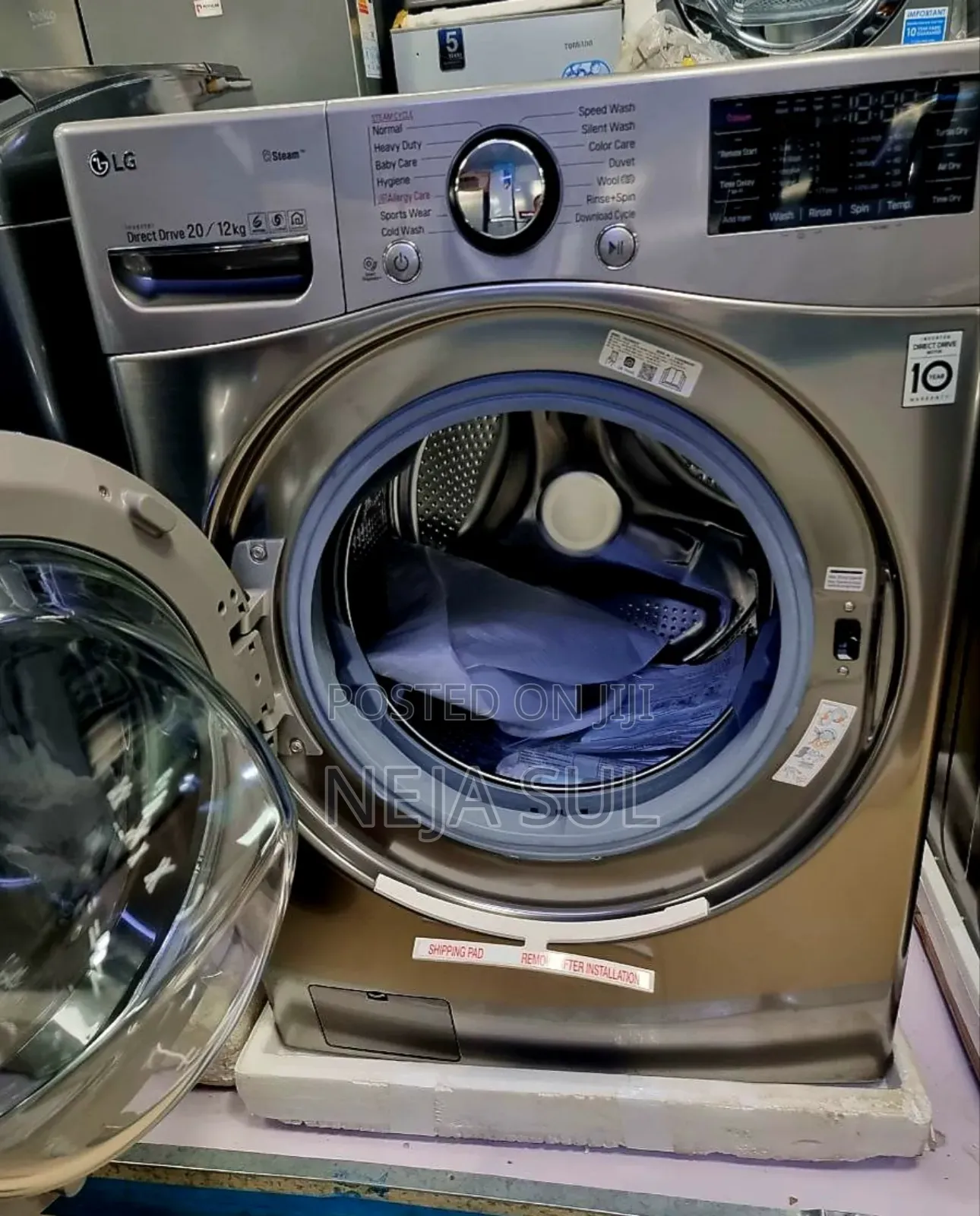 Lg Washing Machine 20/12 Kg Full-Time Dryers Delivery