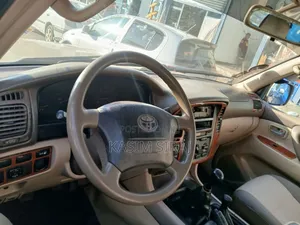 Toyota Land Cruiser 90 2002 Brown