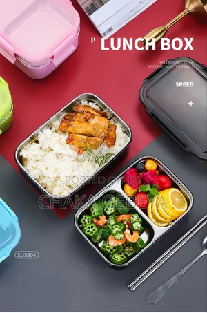 Bergen 800ml Stainless Steel Lunch Box - Leak-Proof Insulated