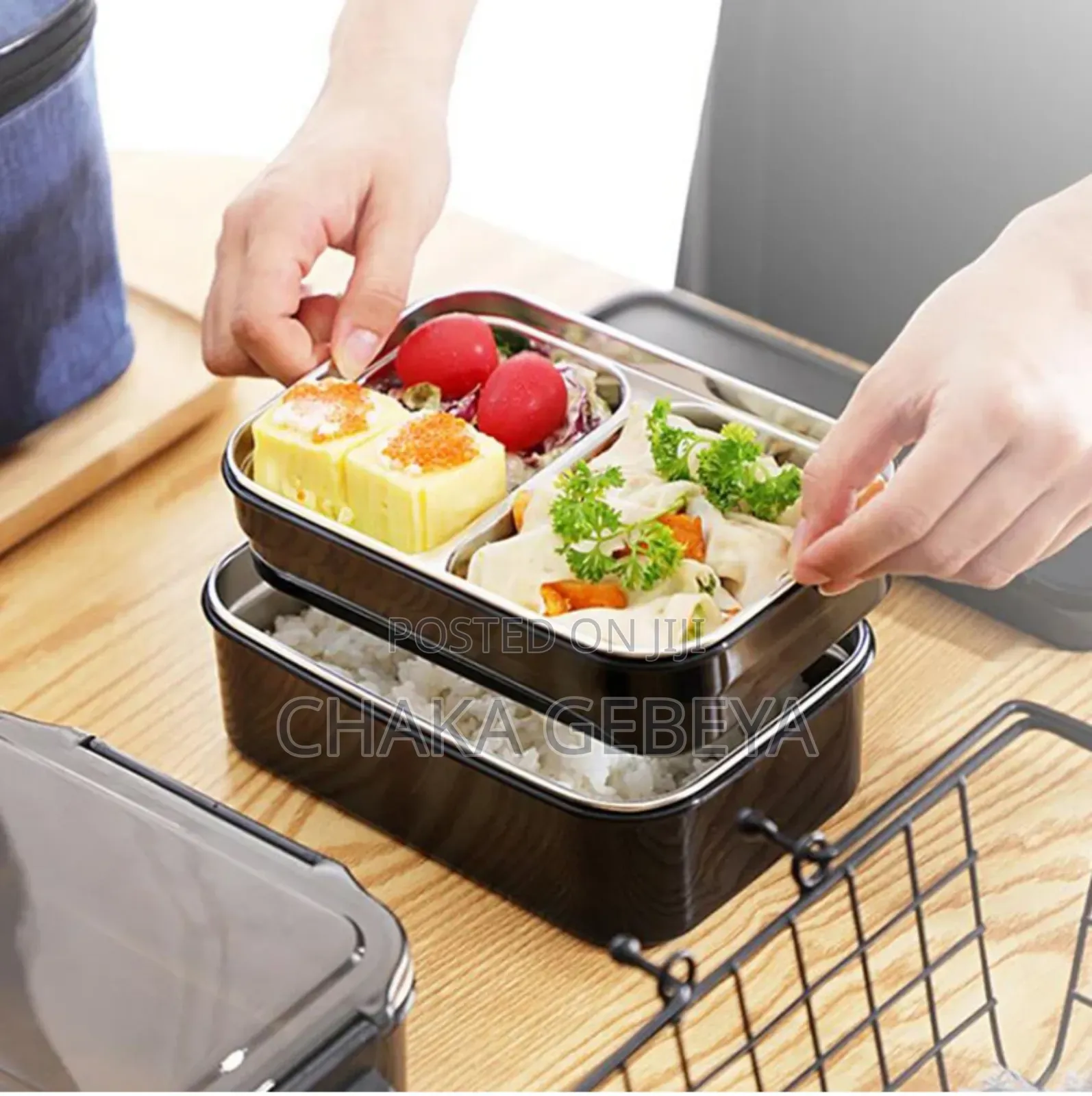 Keep Your Food Fresh Hot - Premium Steel Lunch Container