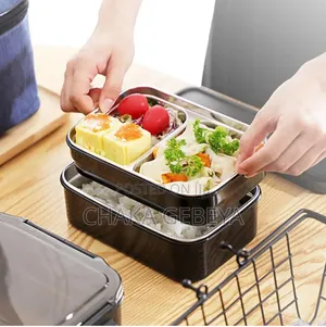 Keep Your Food Fresh Hot - Premium Steel Lunch Container