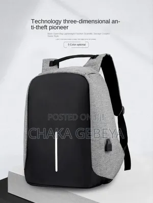 Photo - Anti-Theft Laptop Backpack 15.6" With Usb Charging Port - Waterproof