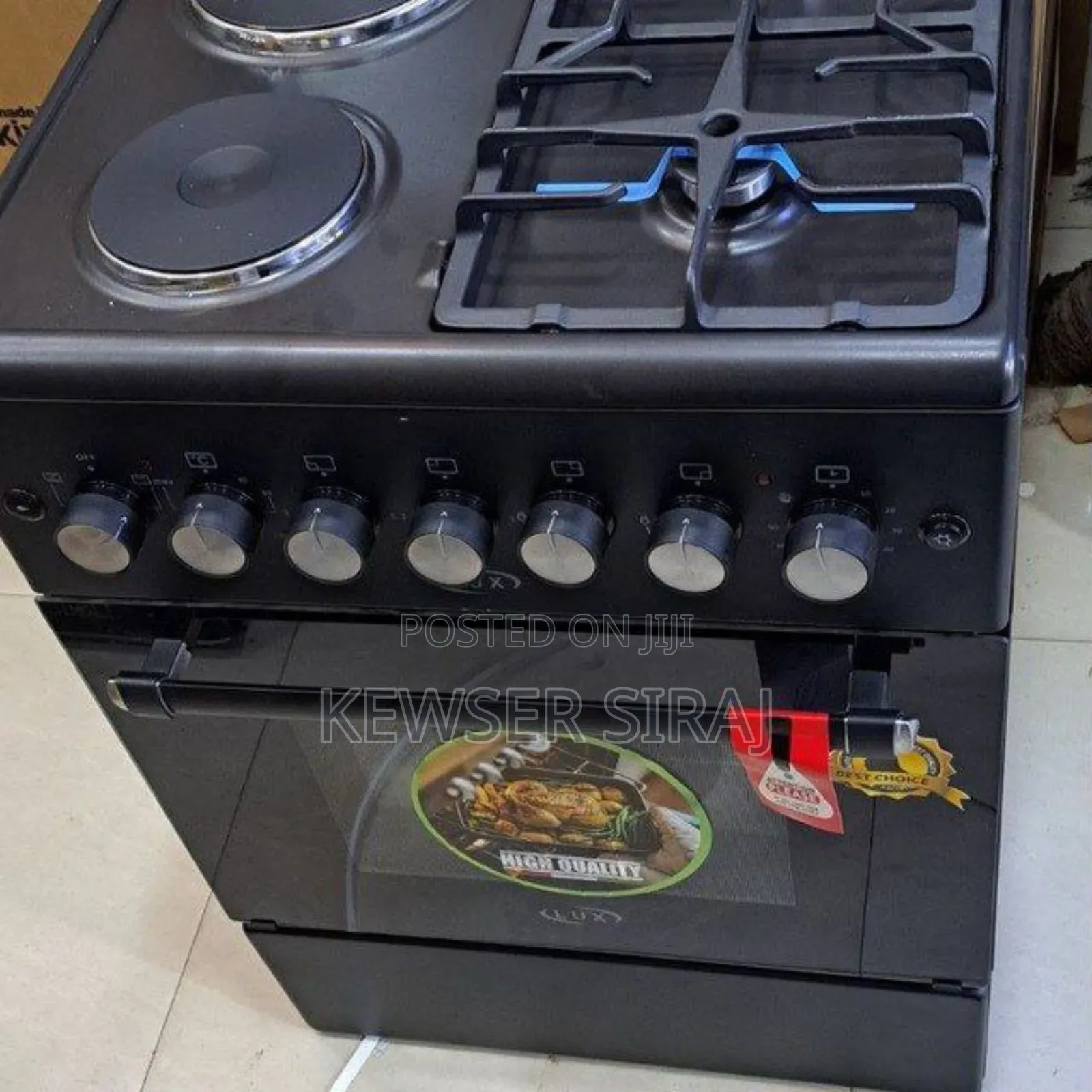 Apple 60-60 Cooling Ovne 2 Gas 2 Electric Power Full