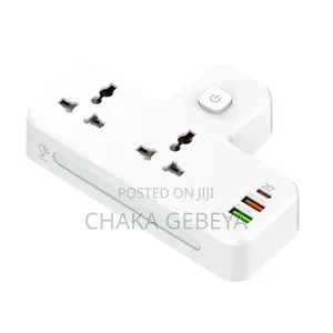 Photo - Multi Plug Socket With Usb Charging - 2500w
