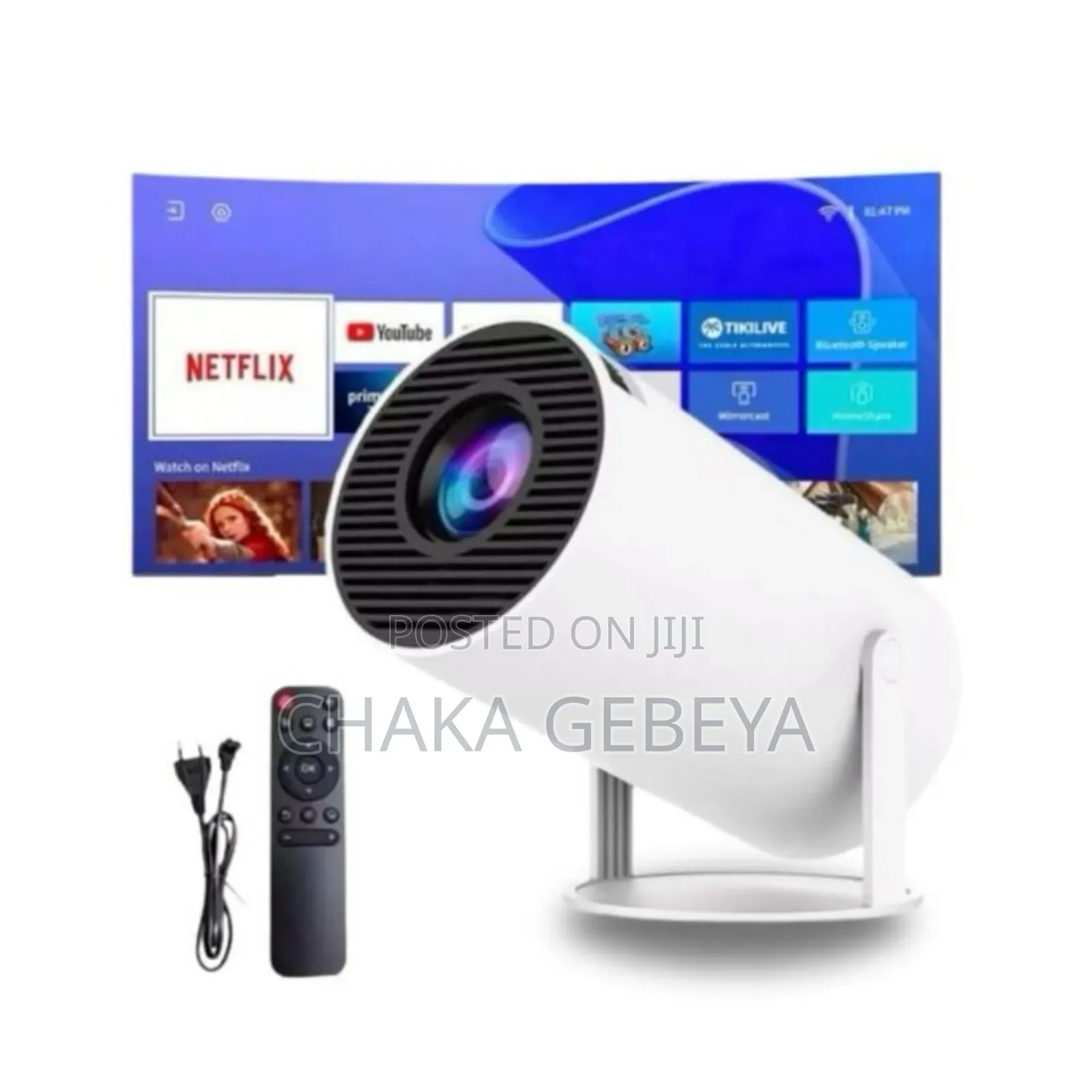 FHD Home Theater Seminar Projector With Youtube