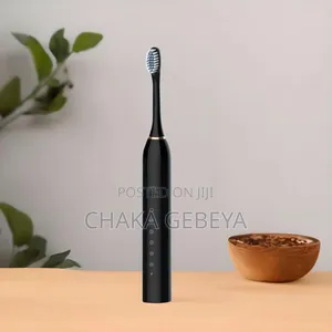 Sonic Toothbrush With Water Jet Cleaner