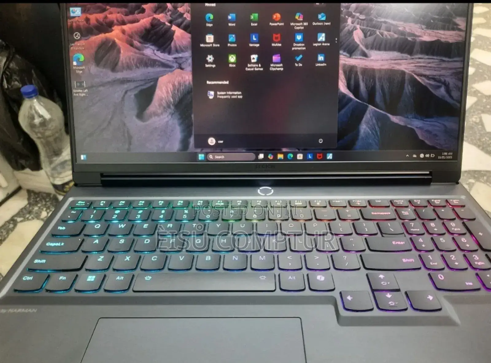 New Laptop Lenovo Legion 7 32GB Intel Core I9 SSD 1T