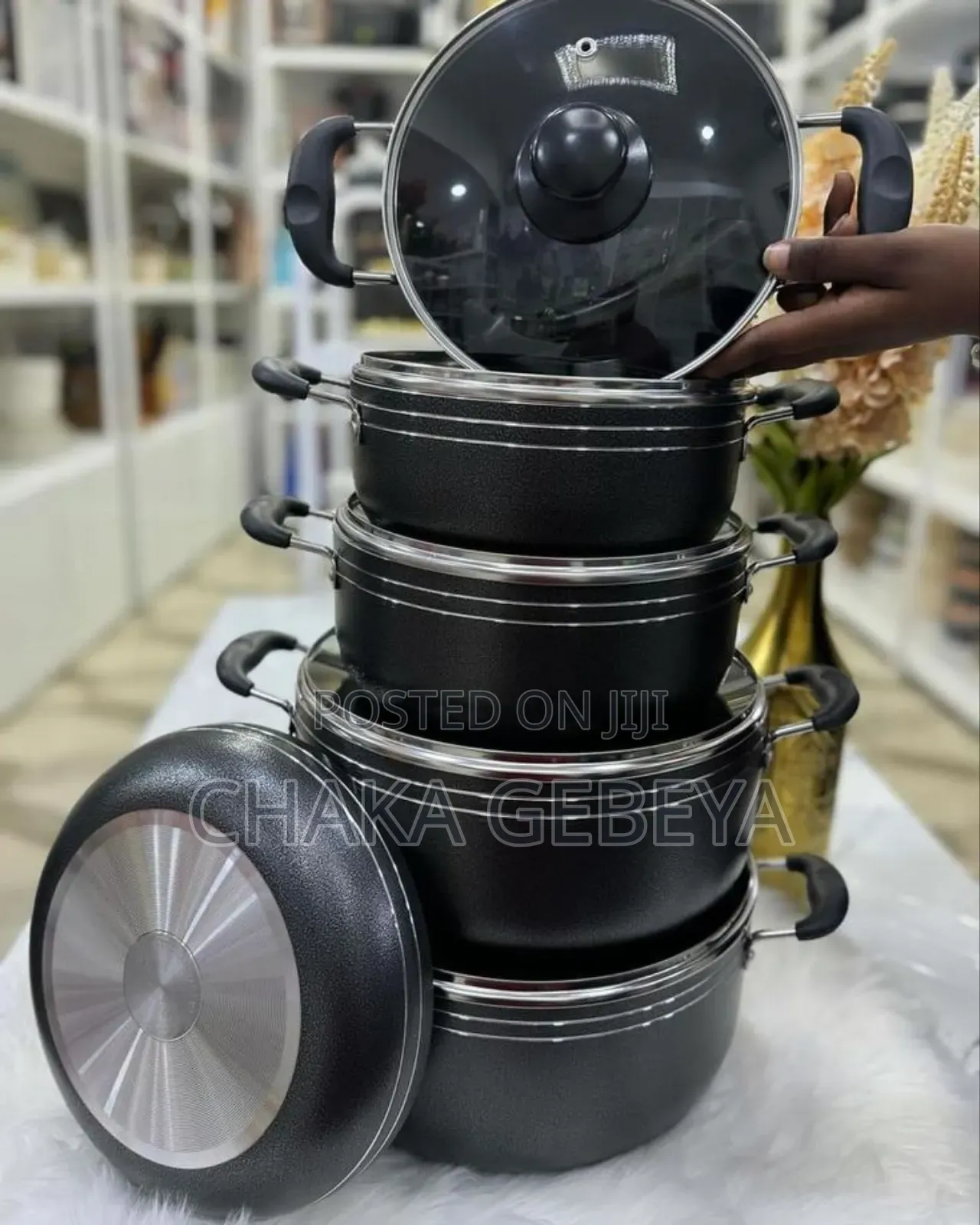 Eisenbach Aluminium Sauce Pan Set