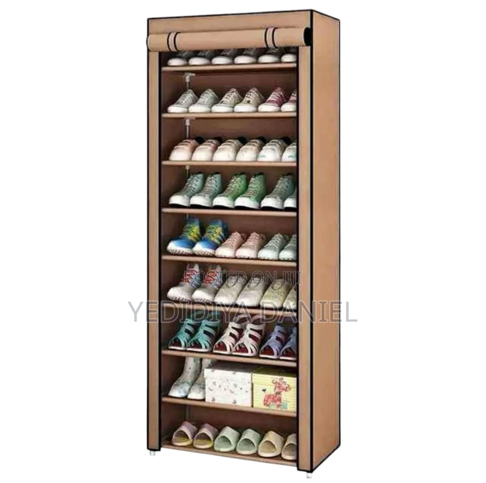 Multi-Tiered Shoe Rack የጫማ መደርደሪያ