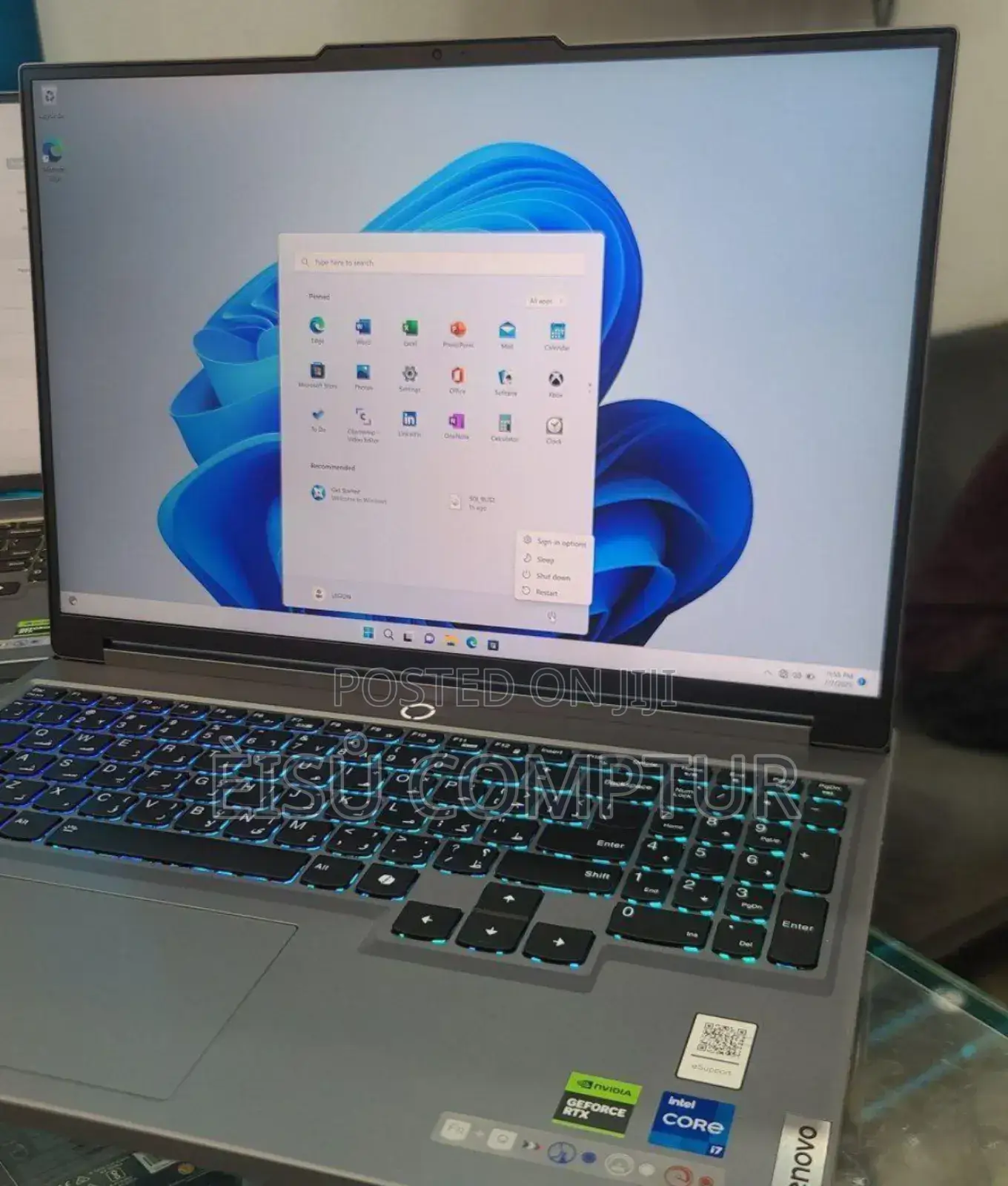 New Laptop Lenovo Legion 5 16GB Intel Core Ultra 7 SSD 1T