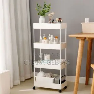 Mobile Storage Solution! ከፕላስቲክ የተሰራ ሼልፍ