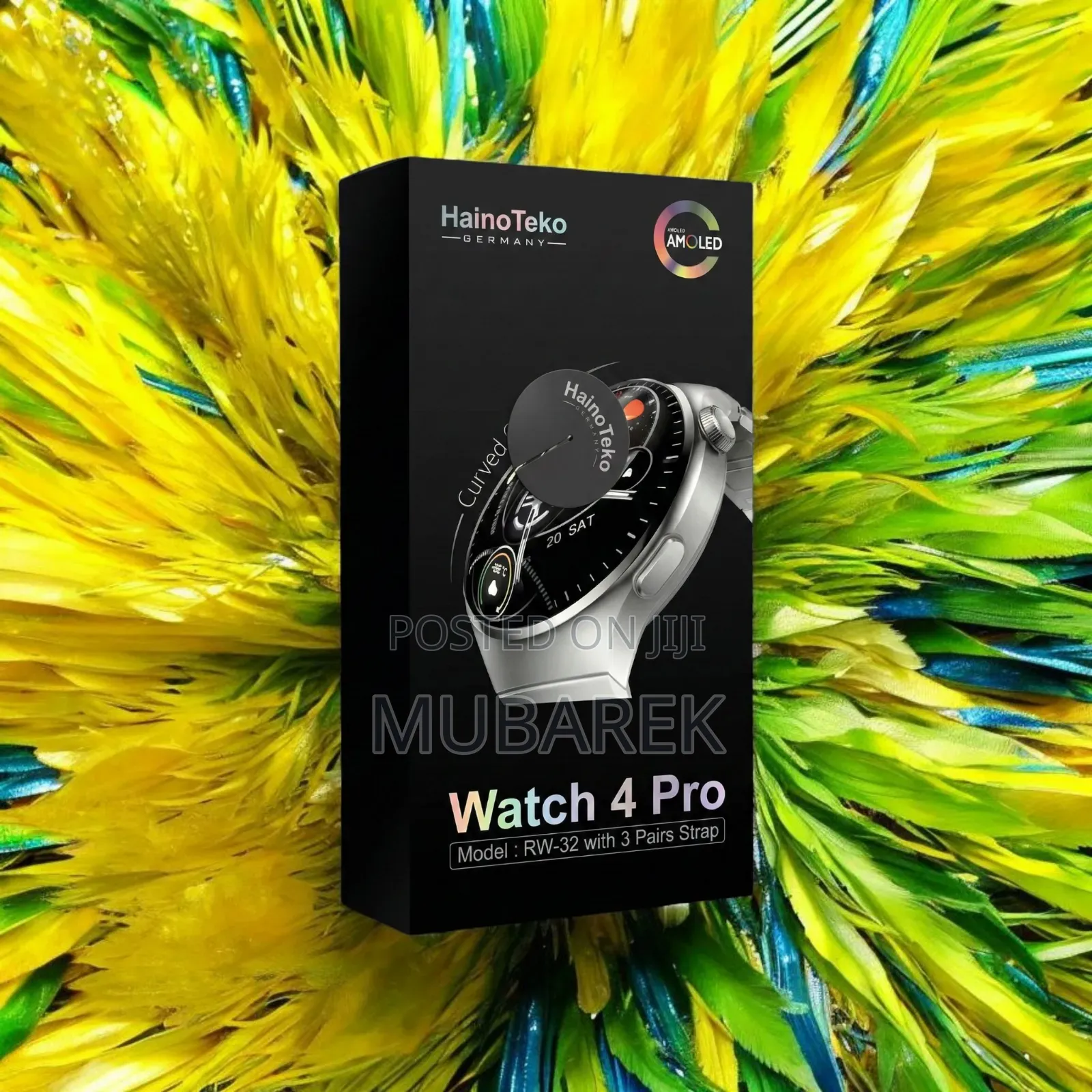 Watch 4 Pro Smartwatch Must Have Item