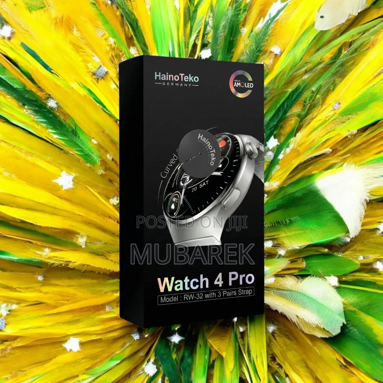 Watch 4 Pro Smartwatch Classy Silver