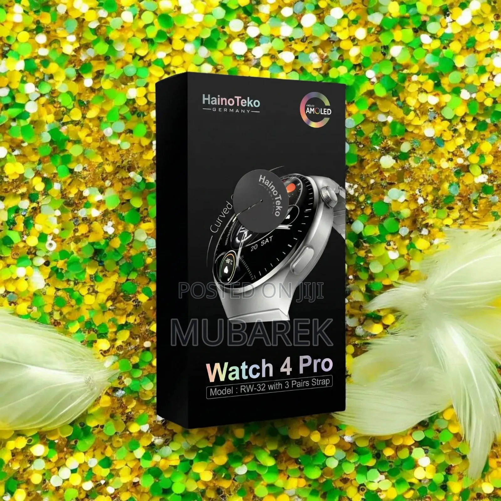Watch 4 Pro Smartwatch Classy Silver