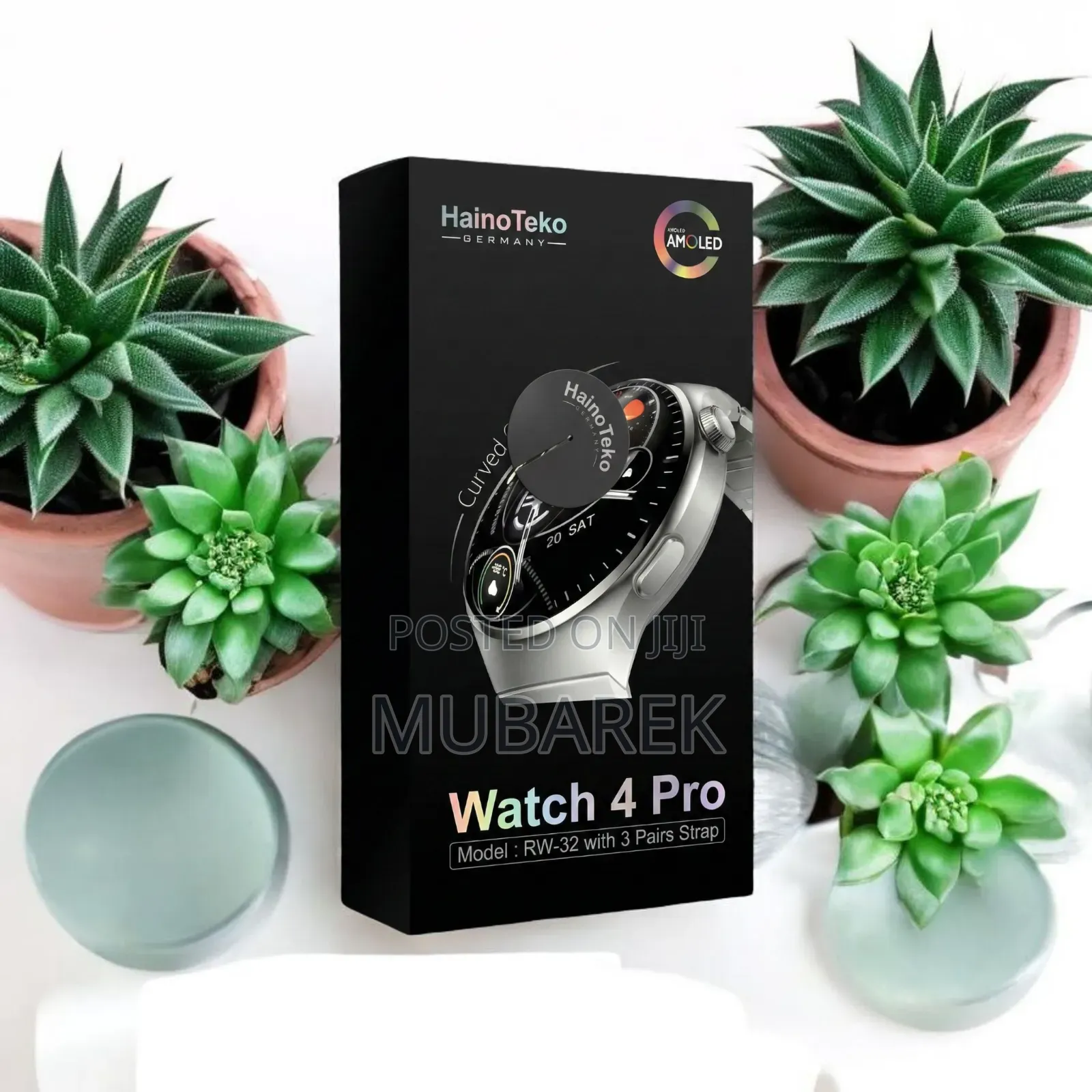 Watch 4 Pro Smartwatch Executive Style