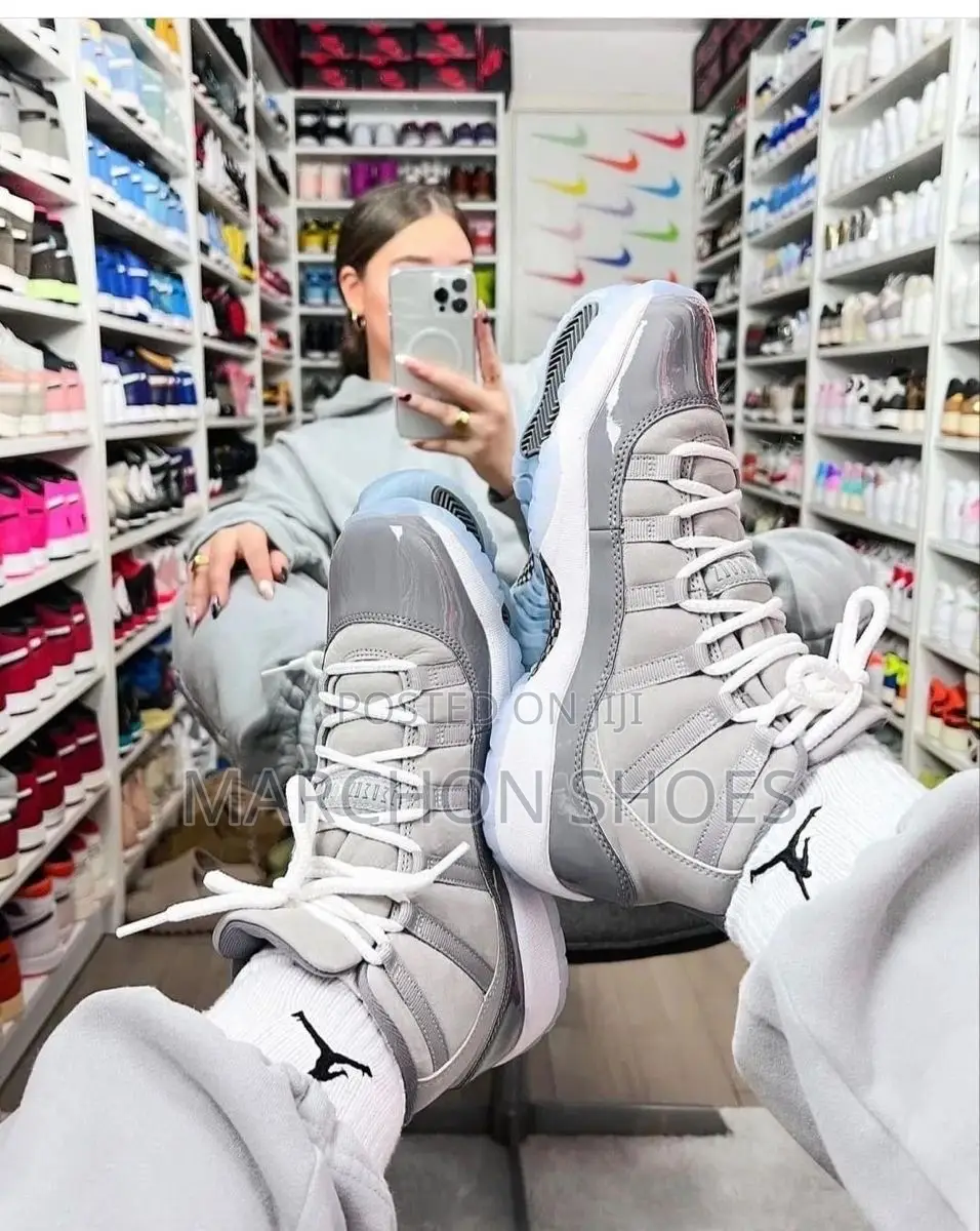 Nike Air Jordan 11 Retro “Cool Grey” -Women’S