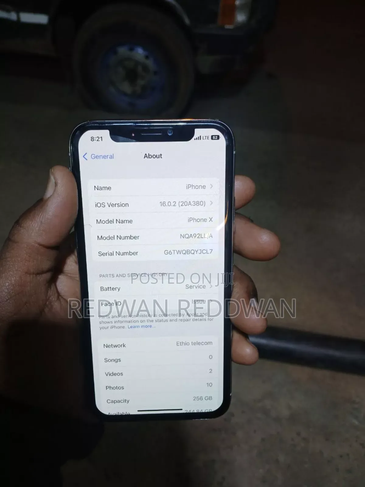 Apple iPhone X 256 GB White